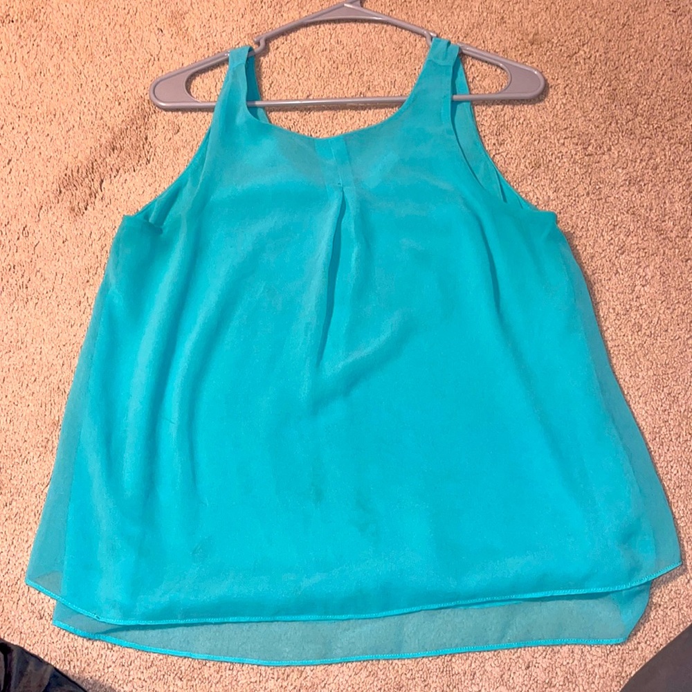 Blue tank top